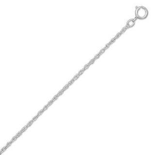 24" Light Rope Chain Necklace (1.3 mm) Jewelry
