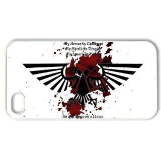 Warhammer 40K Back Proctive Custom Case Cover for iPhone 4 4S 4G   iPhone Case Design   1391734 Cell Phones & Accessories