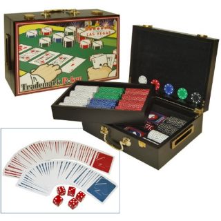 Trademark Poker 11.5g Suited Set with Graphic Case   500 Chips   Poker Accessories