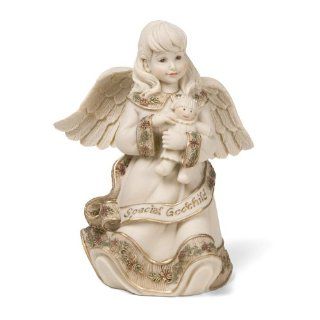 Sarah's Angels Tapestry Series Special Godchild Angel Figurine, 4 1/2 Inch   Collectible Figurines
