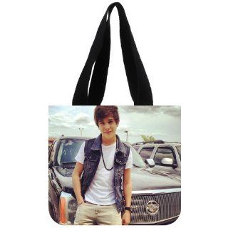 Custom Austin Mahone Tote Bag (2 Sides) Canvas Shopping Bags CLB 516   Reusable Grocery Bags