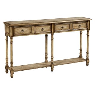 Pulaski Accents Rustic Chic Console Table   Dune   Console Tables
