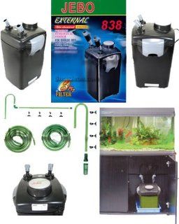 Jebo 838 External Canister Filter (for Aquariums up to 150 Gallons)   Home And Garden Products