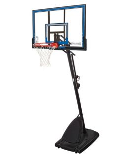 Spalding 50 Inch Polycarbonate Portable Basketball Hoop System   Portable Hoops
