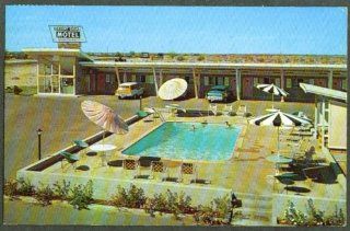 Desert Gem Motel pool Gila Bend AZ postcard 1963 Entertainment Collectibles