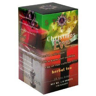 Stash Premium Christmas Eve Herbal Tea, Tea Bags, 18 Count Boxes (Pack of 6)  Herbal Remedy Teas  Grocery & Gourmet Food