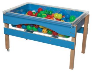 Wood Designs Blueberry The Absolute Best Sand and Water Sensory Center   Daycare Tables & Chairs