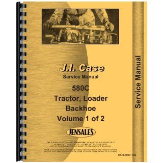 Case 580C Tractor Loader Backhoe Service Manual Jensales Ag Products Books