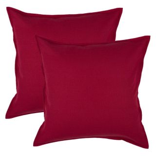 Grand Basics Red 20 in. Pillow Set   Decorative Pillows