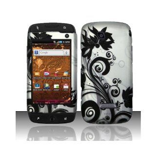 Black Swirl Hard Cover Case for Samsung T Mobile Sidekick 4G SGH T839 Cell Phones & Accessories