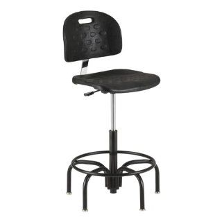 840SQ Series Self Skin Lab Chair   Black Steel Legs w/ Glides  Task Chairs 