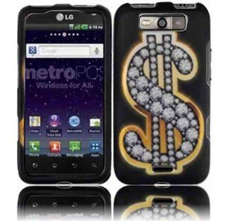 Dollar Design Hard Case Cover for LG Viper 4G LS840 Connect 4G MS840 Cell Phones & Accessories