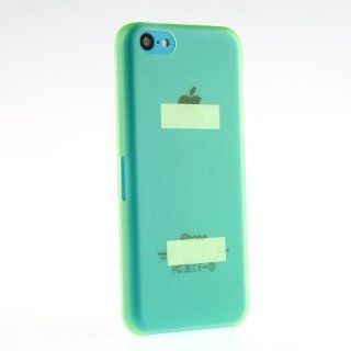 [Aftermarket Product] Green Ultra Thin Matte Soft Protective Case Cover Shell For iPhone 5C Cell Phones & Accessories