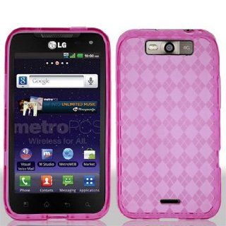 [K@K] PREMIUM LG CONNECT 4G / MS840 / VIPER / LS840 TPU FLEXIBLE SKIN IN HOT PINK Cell Phones & Accessories