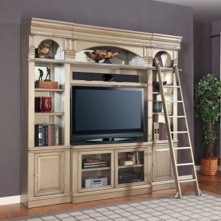 Parker House Allure 50 in. Space Saver Entertainment Center   Champagne   Entertainment Centers