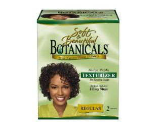 Soft and Beautiful Botanicals NoLye Sensitive Scalp Relaxer, Regular, 1 Application  Hair Styling Treatments  Beauty