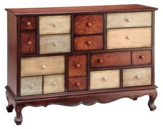 Stein World Penrose 17 Drawer Cabinet   Decorative Chests