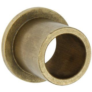 Bunting Bearings EXEF283640 1 3/4" Bore x 2 1/4" OD x 2 1/2" Length 3" Flange OD x 1/4" Flange Thickness Powdered Metal SAE 841 Extra Lubricant with PTFE Flange Bearing Flanged Sleeve Bearings