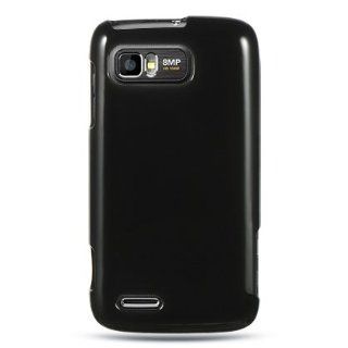 VMG For Motorola Atrix 2 II 4G MB865 Cell Phone TPU Firm Rubber Gel Skin Case Cover   Black Solid Color Cell Phones & Accessories