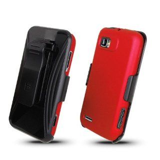 Motorola Atrix 2 4G MB865 Kombo Protex Red Cell Phones & Accessories