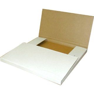 25 White 1 3 Vinyl 12" Record Cardboard Multi Depth Mailers #12BC01VDWH   Shipping Boxes / Containers (LP, 33RPM, Album) 