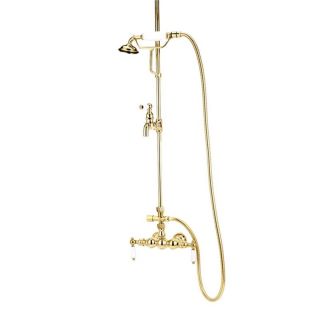 Elizabethan Classics ECTW28 Wall Mount Clawfoot Tub Faucet with Hand Shower   Bathtub Faucets