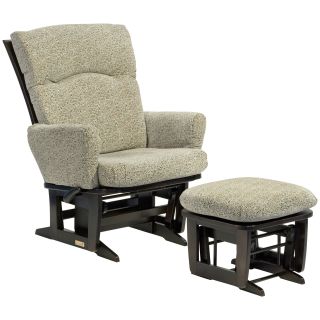 Dutailier Multiposition Modern Grand Chair 854 Glider   Espresso   Indoor Rocking Chairs