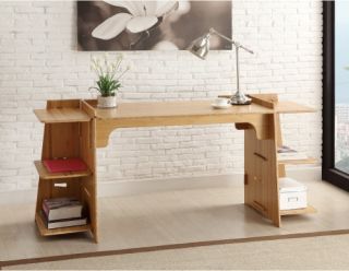 Legare Convertible Craft Desk   Amber Bamboo   Elementary Desks