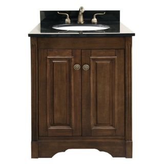 Legion Furniture Norfolk 25 in. Single Bathroom Vanity   Dark Walnut   Single Sink Bathroom Vanities