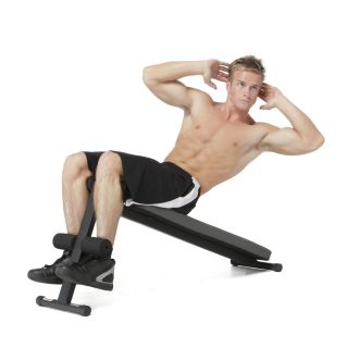 Marcy Sit Up Slant Board/Decline Bench   Abdominal Exercise Equipment