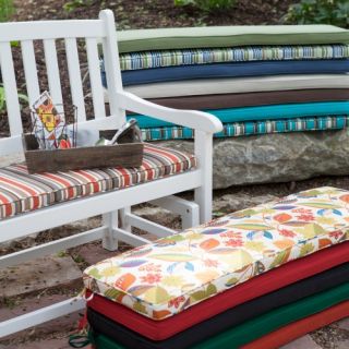 Coral Coast 53 x 14 Outdoor Cushion for Porch Swings and Gliders   Frames & Accessories