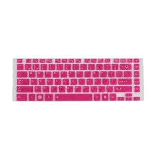 Translucent Keyboard Protector Skin Cover For Toshiba Satellite L830/L800/M800/M805/C805/P800/M840/P840/P840t/P845/P845 S4200/P845t/P845t S4310 Hot Pink US Layout Computers & Accessories