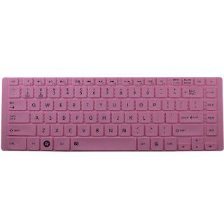 Keyboard Protector Skin Cover For Toshiba Satellite L830/L800/M800/M805/C805/P800/M840/P845/P845 S4200/P845t/P845t S4310 Pink US Layout Computers & Accessories