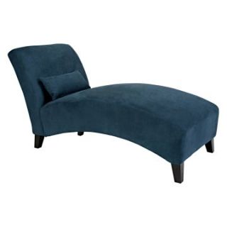 Handy Living Chaise Lounge   Blue   Indoor Chaise Lounges