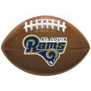 NFL St. Louis Rams Football Magnetic Snack Clip & Memo Holder  Sports Fan Notepad Holders  Sports & Outdoors
