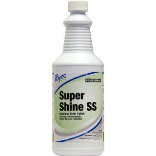 Nyco Products NL869 Q12 Supershine SS Stainless Steel Cleaner & Polish, 32 Ounce Bottle (Case of 12)