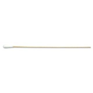 Puritan 869 WCS Wood Lint Free Non Tapered Mini Head Non Sterile Applicators/Swabs with Wood Shaft, 1/12" Diameter, 6" Length (Case of 10000) Science Lab Swabs