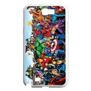 Custom The Avengers Back Cover Case for Samsung Galaxy Note 2 N7100 N252 Cell Phones & Accessories
