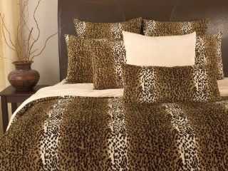 Thro Ltd. Cheetah Collection Microluxe Full/Queen Comforter Set  