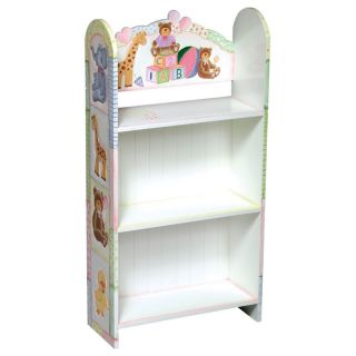 Guidecraft First Impressions 3 Tier Wood Bookcase   Toy Storage