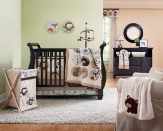 Carter's Forest Friends 4 Piece Crib Set   Baby Bedding Sets
