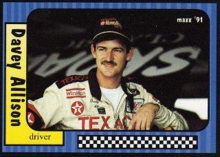 1991 Maxx 28 Davey Allison (NASCAR Racing Cards) [Misc.]  Sports Related Trading Cards  Sports & Outdoors