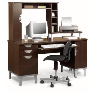 59 inch Desk and Hutch   Computer Desks