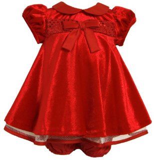 Ashley Ann Infant Velvet Collared Dress (3 6M)  Infant And Toddler Special Occasion Dresses  Baby