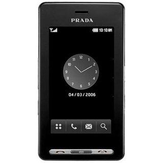 LG KE 850 Prada Unlocked Phone with 2 MP Camera, /Video Player, and MicroSD Slot  International Version with No Warranty (Black) Cell Phones & Accessories