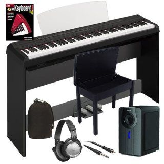 Yamaha P 105 Digital Piano COMPLETE BUNDLE+ w/ Subwoofer, Stand, Bench Musical Instruments