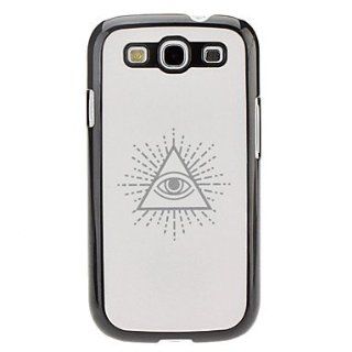 Rayshop   Grey Eye Pattern Hard Case for Samsung Galaxy S3 I9300 Cell Phones & Accessories