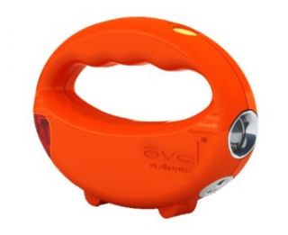 Alert Stamping OV 3 Ultra Oval Battery Operated LED Handheld Walk Light   Basic Handheld Flashlights  