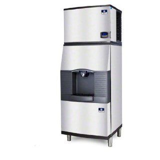 Manitowoc ID 0503W SPA 310 550 Lb Water Cooled Full Cube Ice Machine w/ SPA 310 Hotel Dispenser