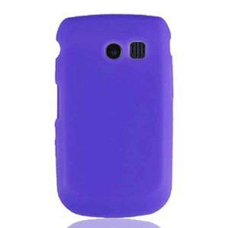 Samsung R360 Freeform II Silicone Skin Cover Case   Purple Cell Phones & Accessories